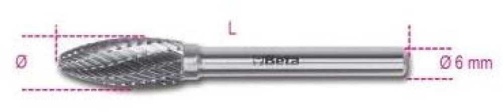 BETA SUKAMASIS FLAME DIDĖLIS 12mm