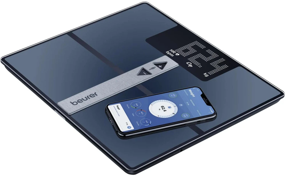 Beurer BF 980 diagnostinės vonios svarstyklės su „Bluetooth“ – 5 metų garantija