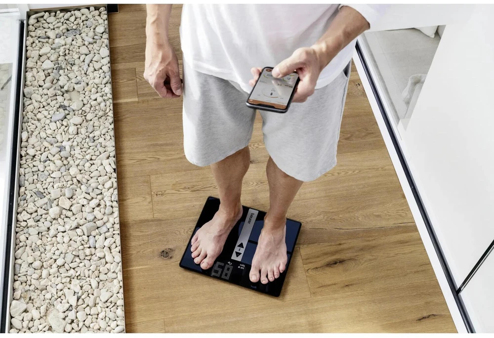 Beurer BF 980 diagnostinės vonios svarstyklės su „Bluetooth“ – 5 metų garantija