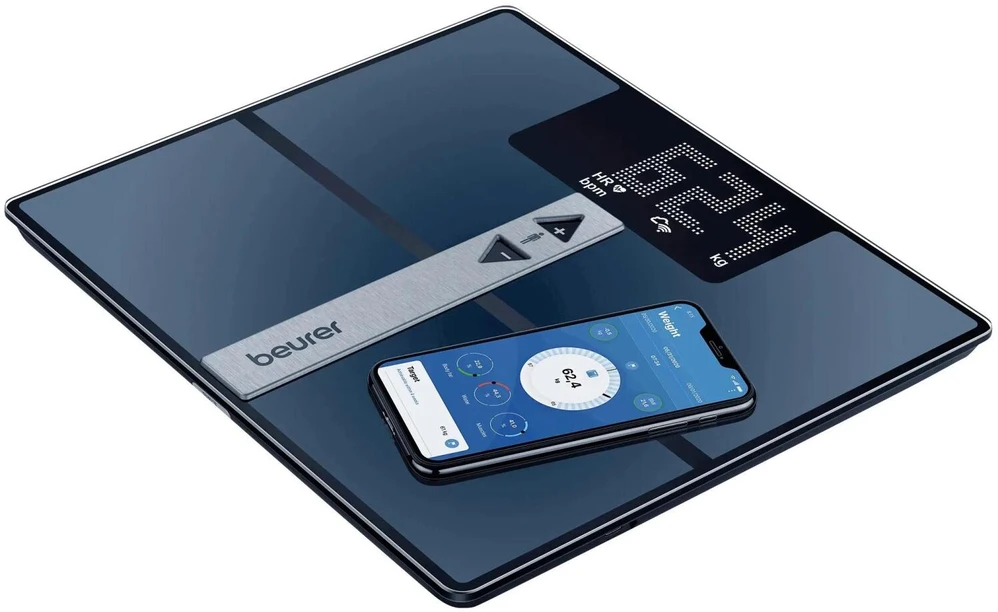 Beurer BF 980 diagnostinės vonios svarstyklės su „Bluetooth“ – 5 metų garantija