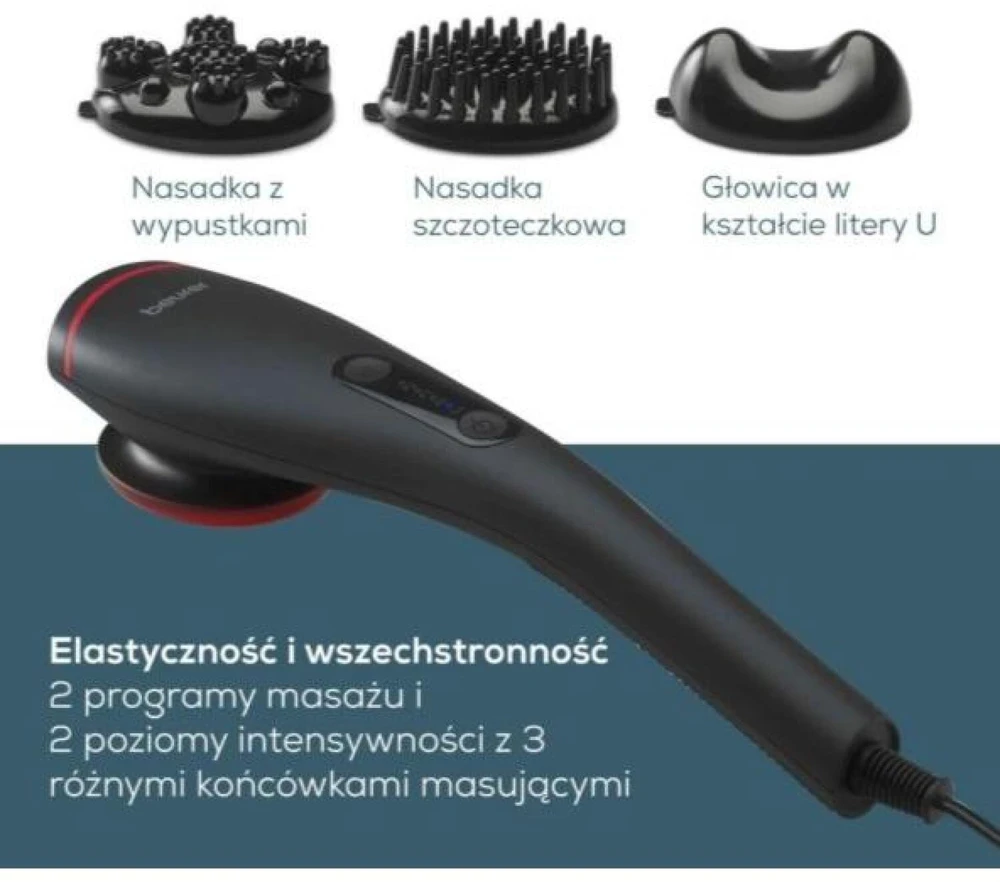 Beurer MG 24 rankinis masažuoklis – 3 metų garantija
