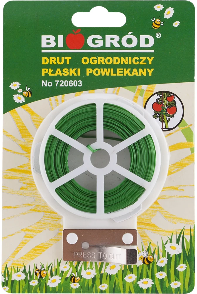 Bioogrod 720650, plokščia sodo viela, PVC danga, 50m, 2mm