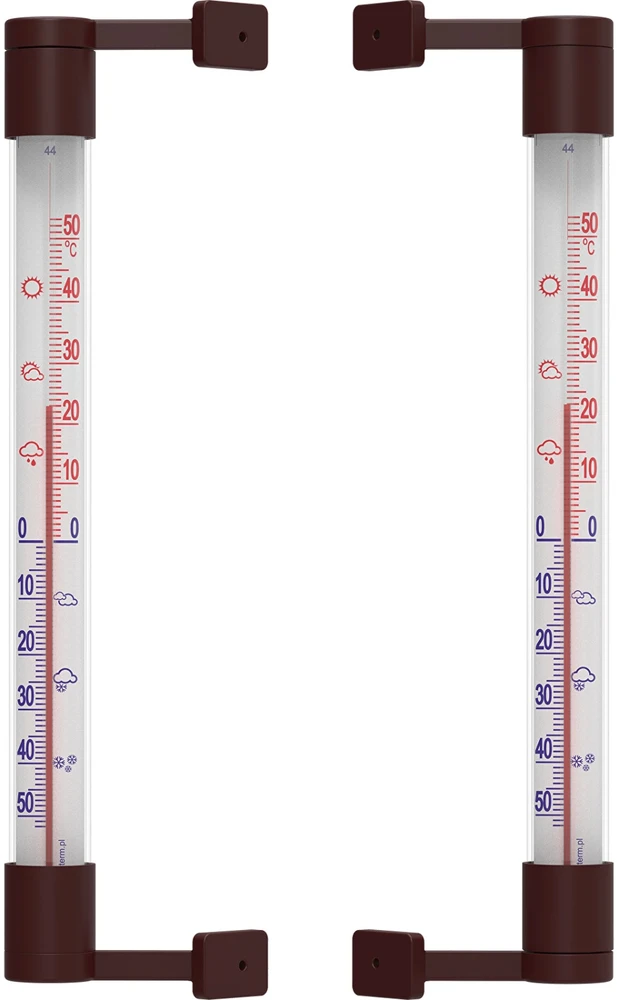 Bioterm Outdoor Lauko termometras 21x1,9cm priklijuotas/prisukamas
