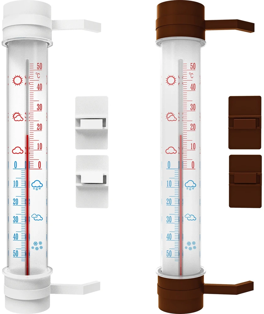 Bioterm Outdoor Lauko termometras didelis, priklijuotas, 29 cm