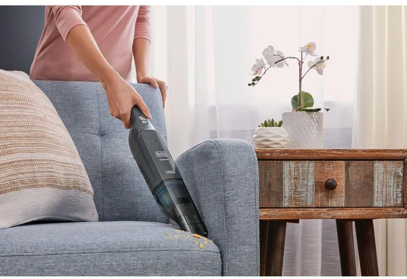 Dulkių siurblys Black & Decker Juodas & Decker Akumuliatorinis siurblys Juodas & Decker HLVC320B11-QW; 12 V; 1x2,0 Ah akum.
