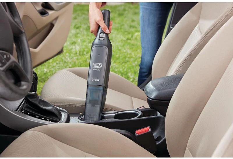 Black & Decker Juodas & Decker Plonas rankinis dulkių siurblys