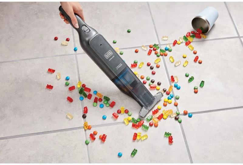 Dulkių siurblys Black & Decker Juodas & Decker Akumuliatorinis siurblys Juodas & Decker HLVC320B11-QW; 12 V; 1x2,0 Ah akum.