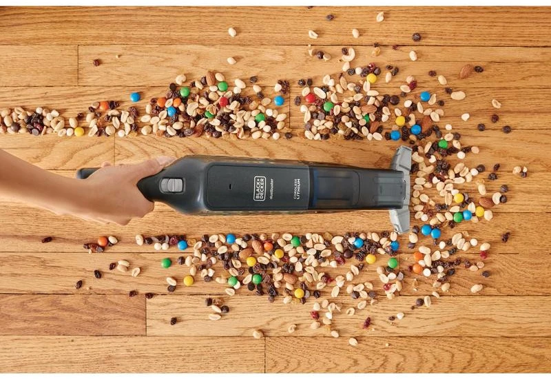 Black & Decker Juodas & Decker Plonas rankinis dulkių siurblys