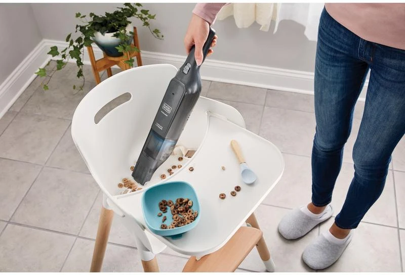 Dulkių siurblys Black & Decker Juodas & Decker Akumuliatorinis siurblys Juodas & Decker HLVC320B11-QW; 12 V; 1x2,0 Ah akum.