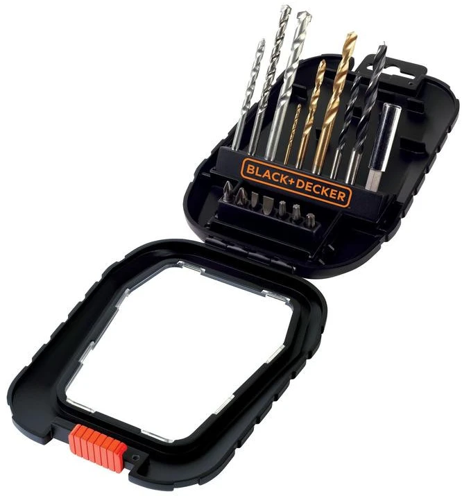 Black & Decker Juodas+DECKER Rinkinys AKCESORIÓW 16szt. ...
