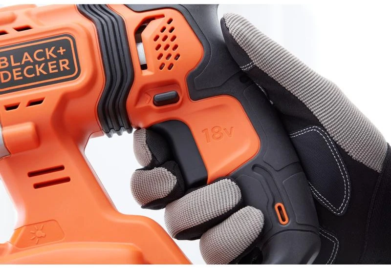 Black & Decker Juodas & Decker Akumuliatorinis SDS+ smūginis gręžtuvas, 18 V, 4,0 Ah, Juodas & Decker [BCD900M1K-QW]