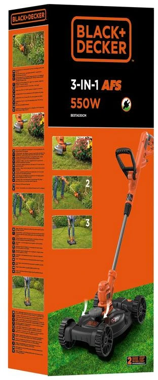 Black & Decker Juodas & Decker Juodas & DECKER 3 viename įrankis -30cm 550W BESTA530CM