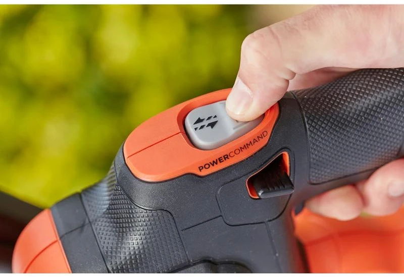 Black & Decker Juodas & Decker Akumuliatorinė gyvatvorių žirklės 55 cm, 36 V, Power Command, Juodas & Decker [BCHTS3625L1-QW] 2,5Ah
