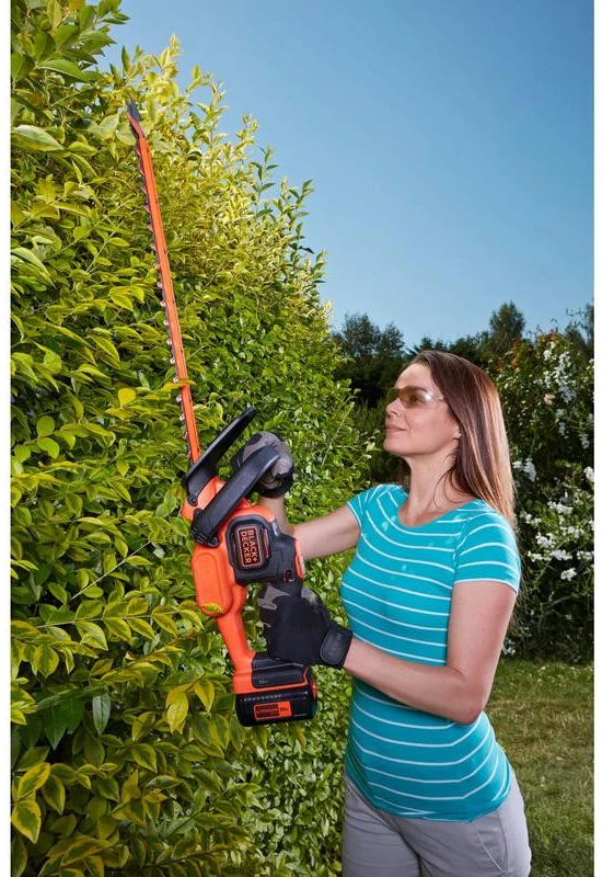 Black & Decker Juodas & Decker Akumuliatorinė gyvatvorių žirklės 55 cm, 36 V, Power Command, Juodas & Decker [BCHTS3625L1-QW] 2,5Ah