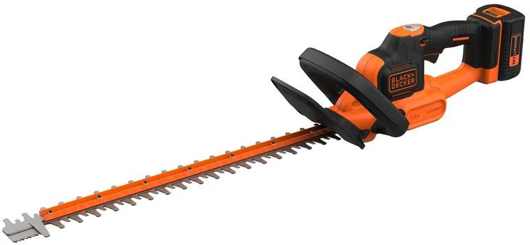 Black & Decker Juodas & Decker Akumuliatorinė gyvatvorių žirklės 55 cm, 36 V, Power Command, Juodas & Decker [BCHTS3625L1-QW] 2,5Ah