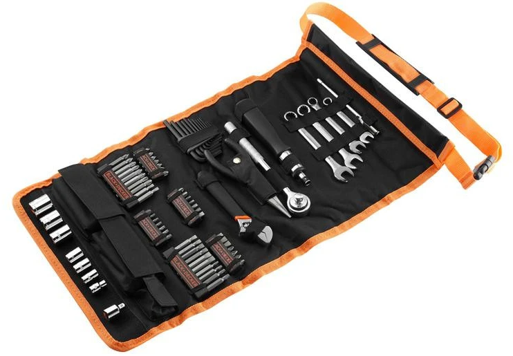 Black & Decker Juodas & Decker Įrankių komplektas Juodas & Decker A7063-QZ; 76 vnt.
