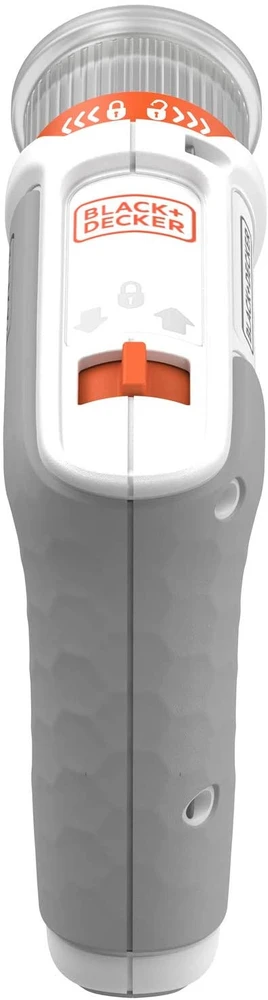 Black & Decker Juodas & Decker HEXDRIVER, cordless furniture screwdriver BCRTA01 (baltas/oranžinis, 3.6 volts)