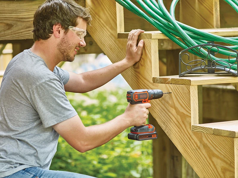 Black & Decker Akumuliatorinis gręžtuvas BDCDC18-QW 18V 1x1.5ah