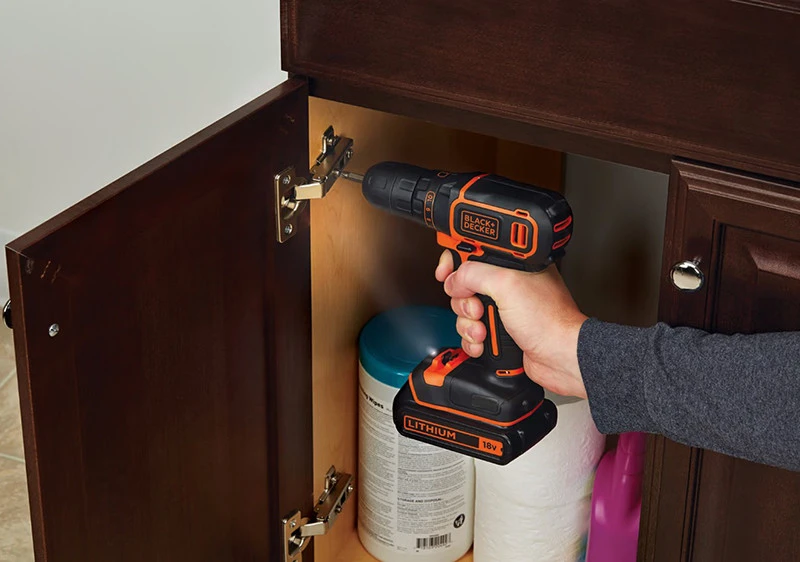 Black & Decker Akumuliatorinis gręžtuvas BDCDC18-QW 18V 1x1.5ah