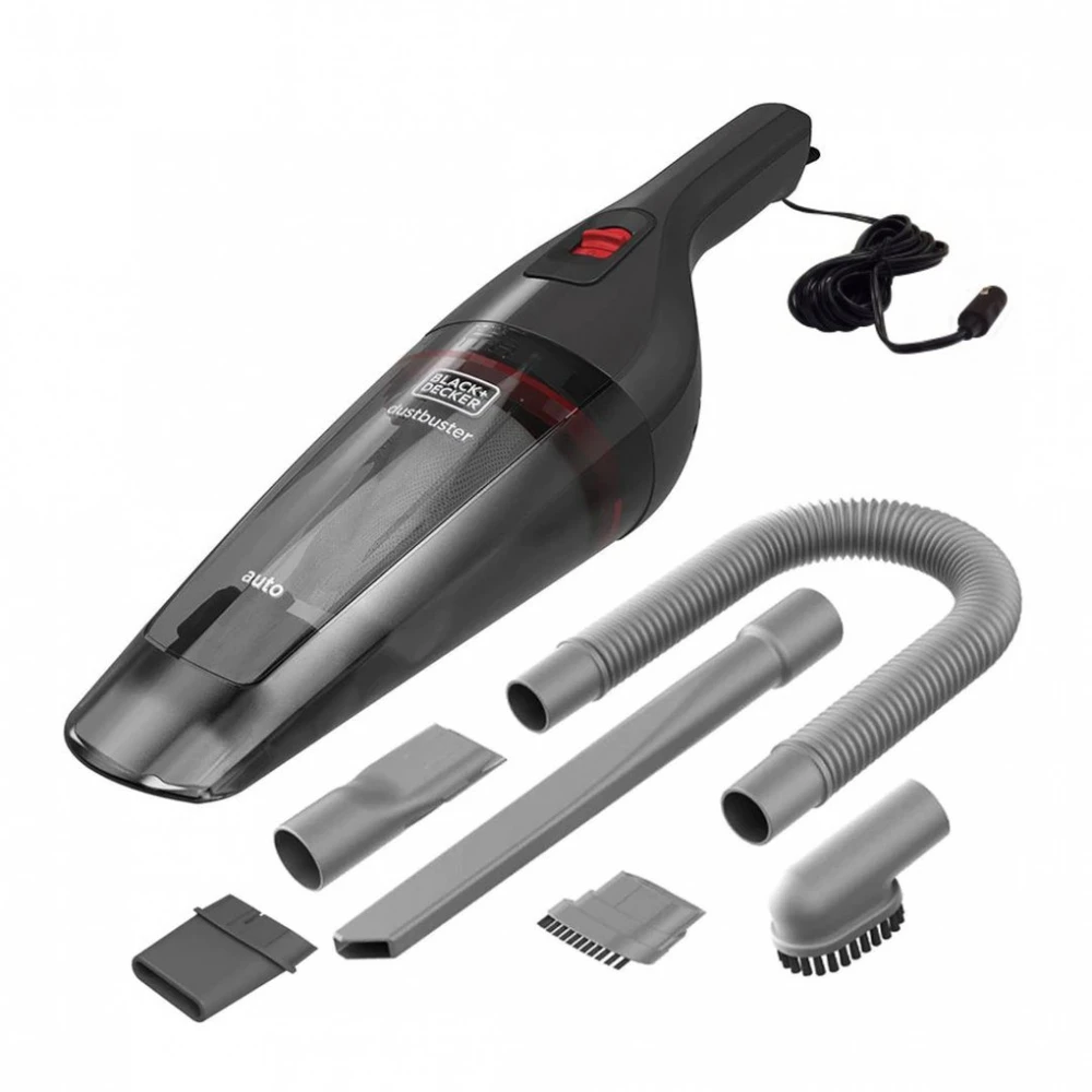 Dulkių siurblys Black & Decker Juodas + DECKER DULKIŲ SIURBIMAS 12V NVB12AV