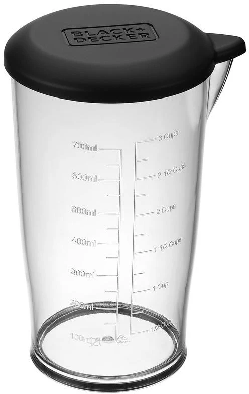 Black & Decker Juodas & Decker BD BLENDER 7,2V 2w1 Juodas BCKM1012KB