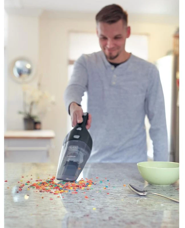 Dulkių siurblys Black & Decker Juodas & Decker Akumuliatorinis siurblys Juodas & Decker NSVA315J-QW