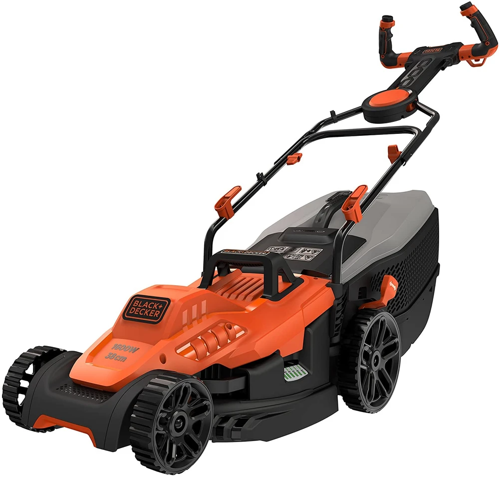 Black & Decker Juodas & Decker Juodas+DECKER elektrinė vejapjovė 1600W/38cm BEMW471ES