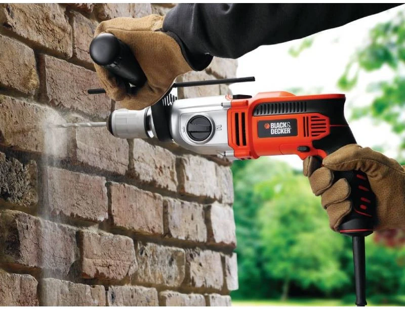 Black & Decker Drill Juodas & Decker KR911K-QS