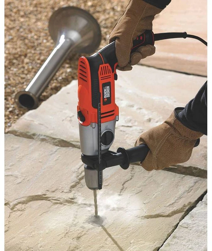 Black & Decker Drill Juodas & Decker KR911K-QS