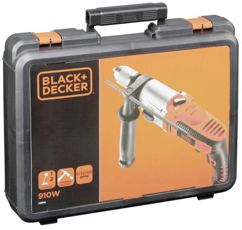 Black & Decker Drill Juodas & Decker KR911K-QS