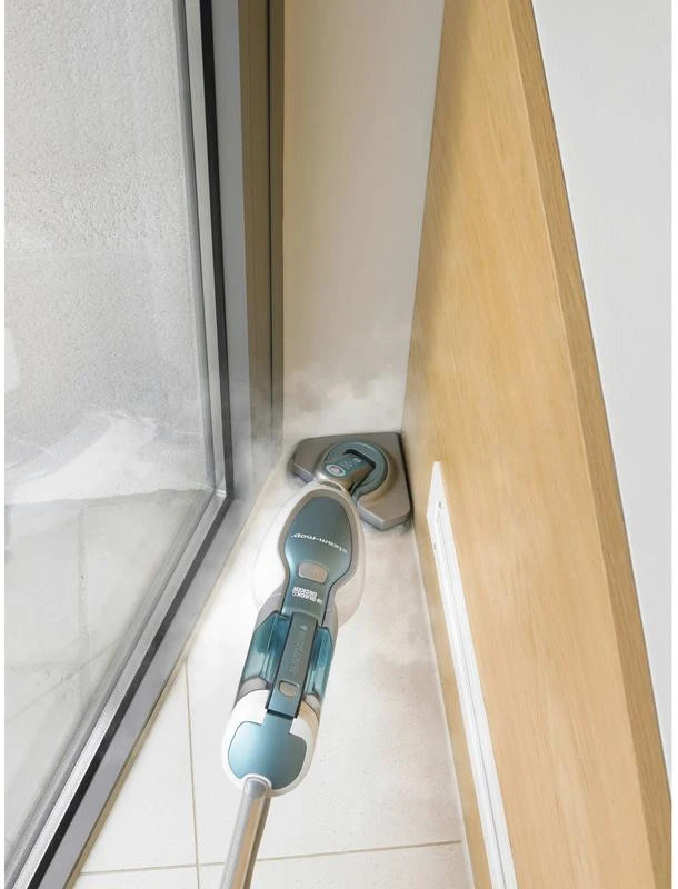 Dulkių siurblys Black & Decker „Juodas & Decker“ garinė šluota 1600 W Juodas & Decker [FSM1630-QS]