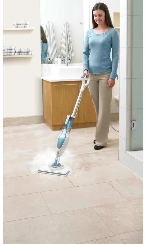 Dulkių siurblys Black & Decker „Juodas & Decker“ garinė šluota 1600 W Juodas & Decker [FSM1630-QS]