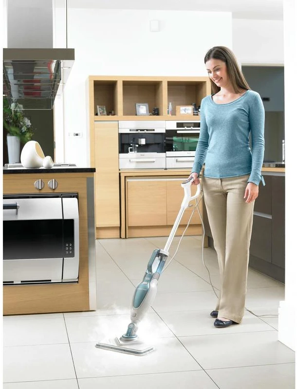 Dulkių siurblys Black & Decker „Juodas & Decker“ garinė šluota 1600 W Juodas & Decker [FSM1630-QS]
