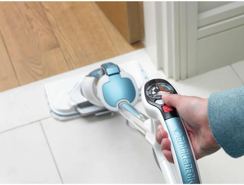 Dulkių siurblys Black & Decker „Juodas & Decker“ garinė šluota 1600 W Juodas & Decker [FSM1630-QS]