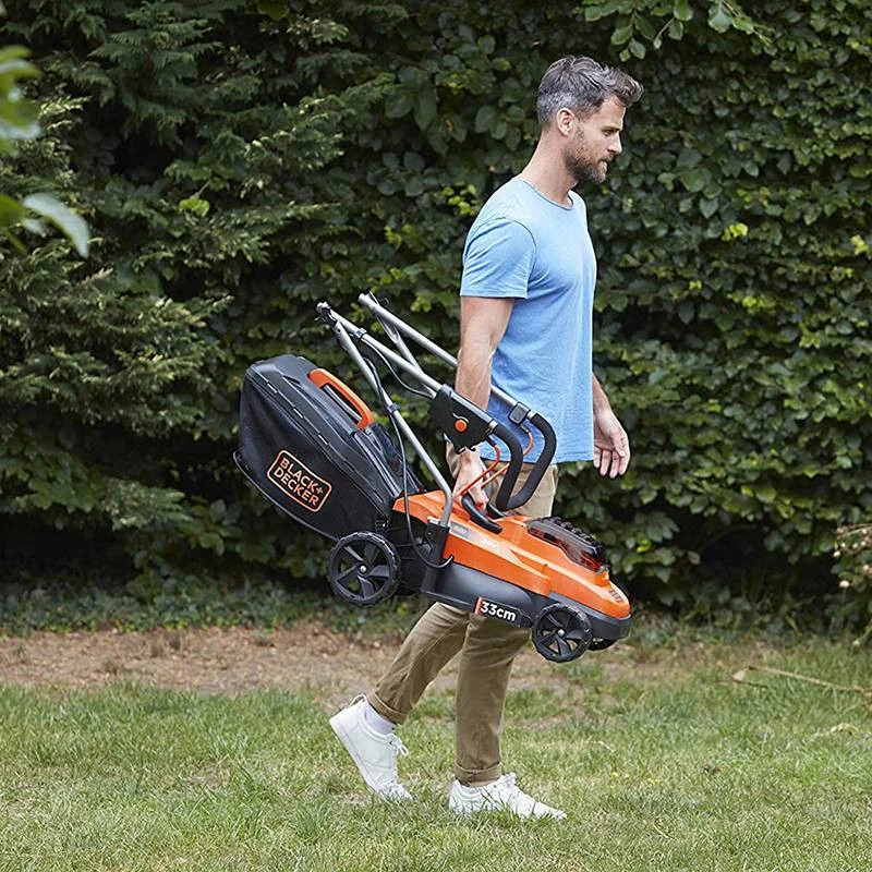 Black & Decker Juodas & Decker B&D vejapjovė 33cm 2x36V