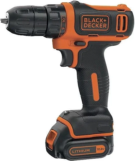 Black & Decker BD suktuvas 10,8V BDCDD12KB 2x1,5Ah WALIZKA