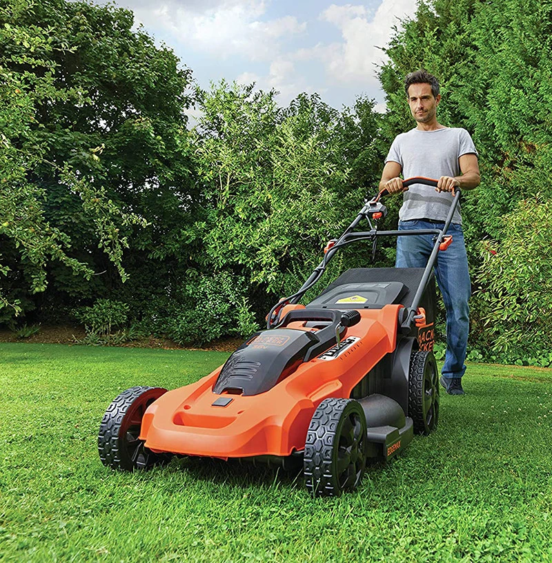 Black & Decker akumuliatorinė vejapjovė CLMA4825L2, 36V, 48cm, 2x2,5Ah