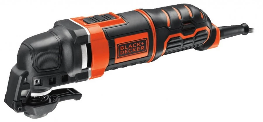 Black & Decker Daugiafunkcis elektrinis įrankis MT300SA2+11 priedų, krepšys, Juodas & Decker