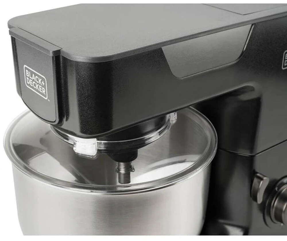 Virtuvinis kombainas Black & Decker Juodas & Decker Planetarinis maisto smulkintuvas Juodas & Decker BXKM1000E