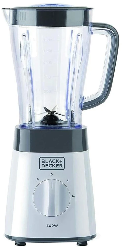 Black & Decker juodas+decker Tabletop plakiklis Juodas & Decker BXJB500E (500W; 1,5l)