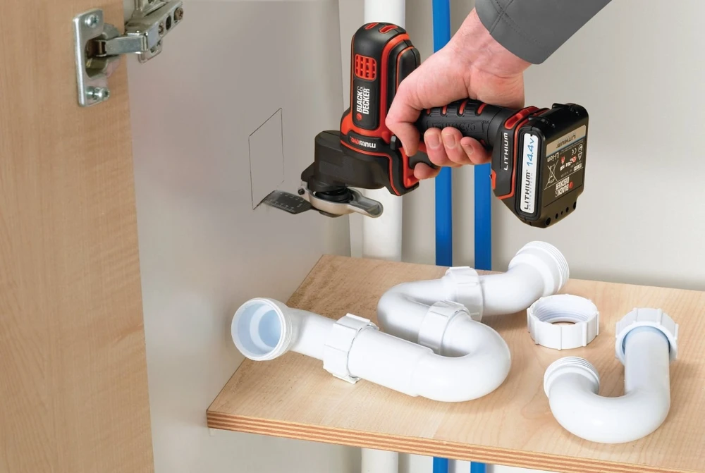 Black & Decker Juodas & Decker Vibracinis įtaisas MTOS4 Multievo™, Juodas & Decker