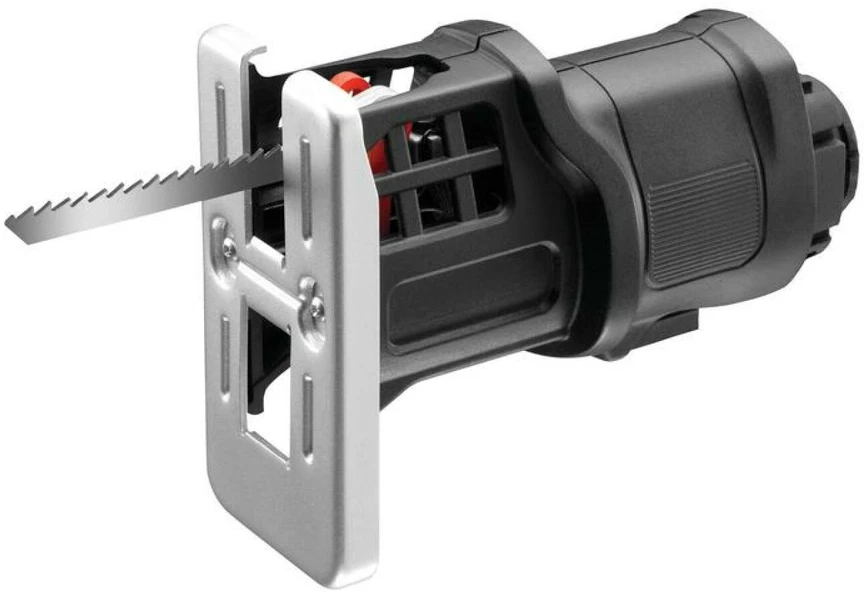 Black & Decker Juodas & Decker MULTIEVO siaurapjūklio galvutė + 5 Juodas & Decker peiliukai [MTJS1-XJ]