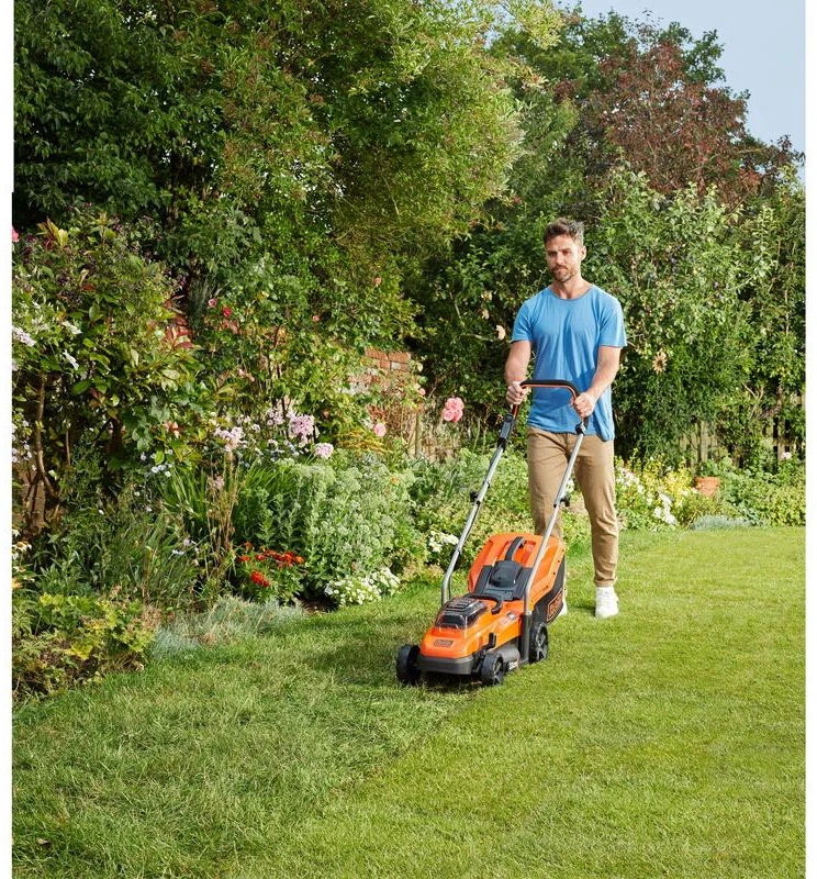 Black & Decker Juodas & Decker Juodas+DECKER KOSIARKA AKU. 2x18V /33cm BCMW3318N POWERCONNECT