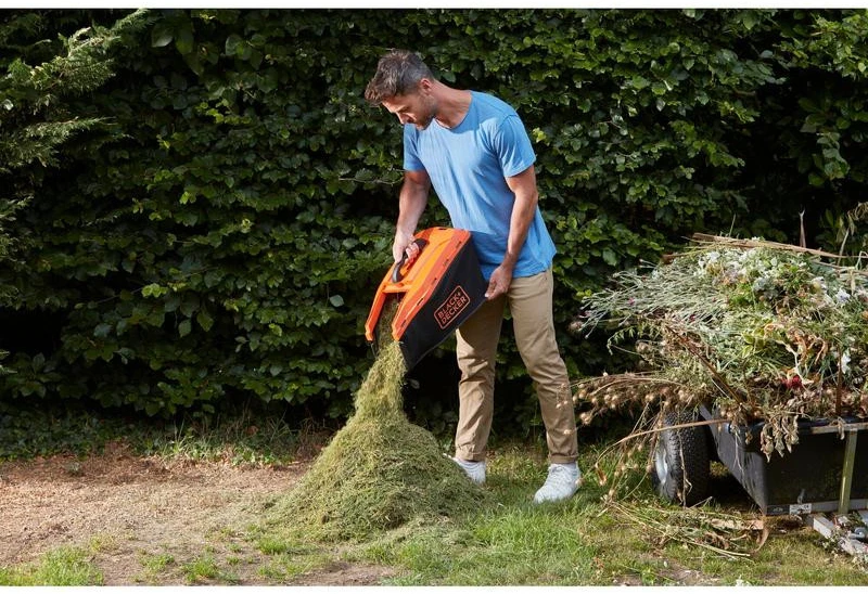Black & Decker Juodas & Decker Juodas+DECKER KOSIARKA AKU. 2x18V /33cm BCMW3318N POWERCONNECT