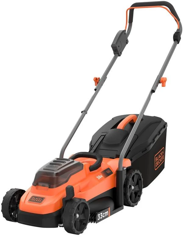 Black & Decker Juodas & Decker BD AKU vejapjovė. 2x18V / 33cm