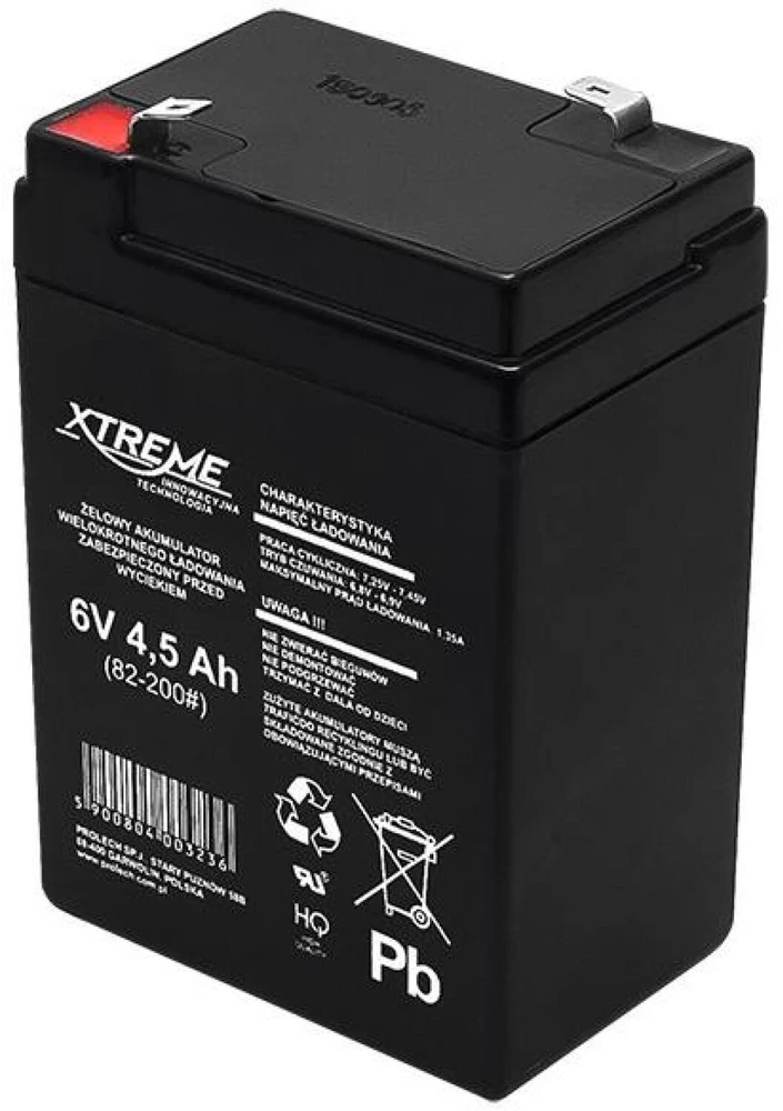 Blow Švino akumuliatorius 6V 4.5Ah XTREME