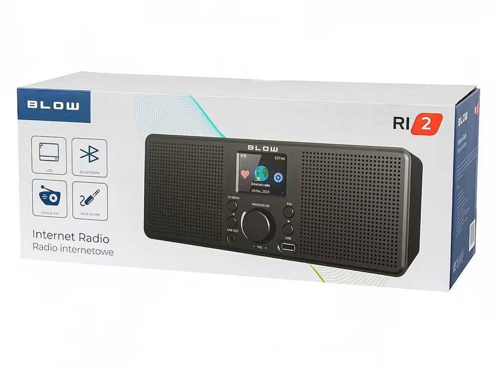 Nešiojamasis internetinis radijas BLOW RI2