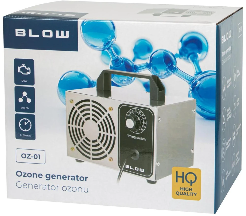Drėkintuvas BLOW OZ-01 ozono generatorius