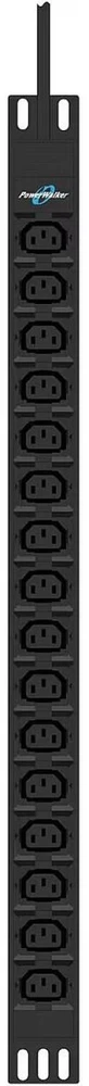 BlueWalker PowerWalker PDU PHB21 16xC13 , Stromversorgung - juodas, (IEC C20 Input)