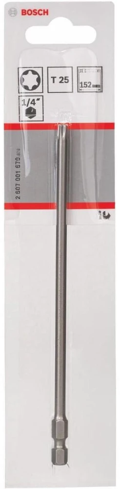 Bosch Torx antgalis T25, l=152m 1 vnt, Extra Hart